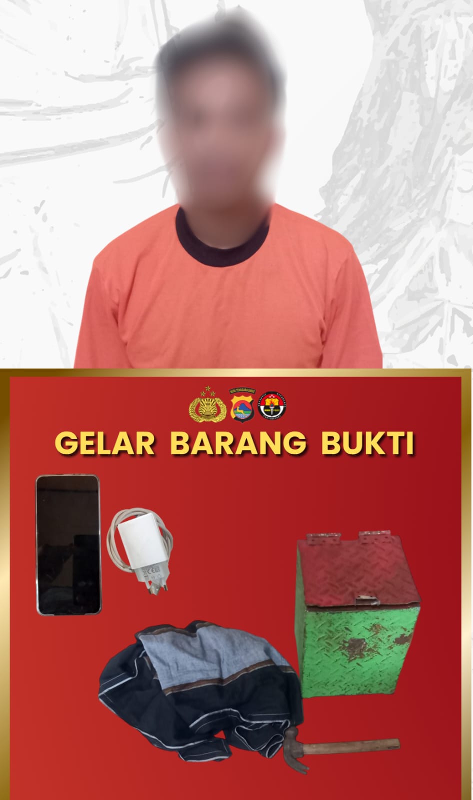 Polisi Bekuk Pelaku Pencurian Rp 20 Juta di Lingsar, Uang Dipakai untuk Foya-Foya